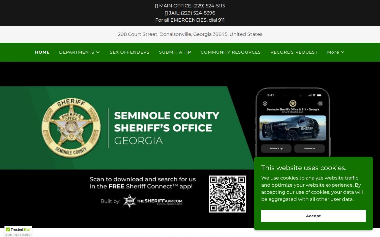 Seminole County criminal history sheriff records website